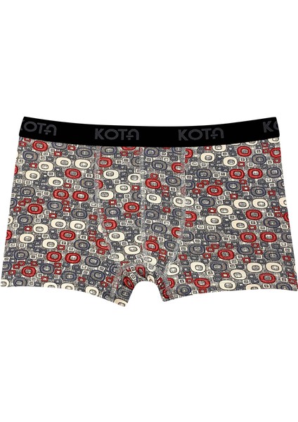 Kota 1015 Erkek Baskılı Likralı Boxer