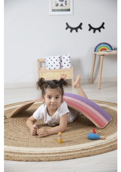 Ahşap Denge Tahtası Balance Board Doğal Ahşap Çocuk Oyuncak Oyun Tahtası modelleri