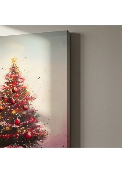 Kış Masalı Noel Ağacı Tablosu indirimleri