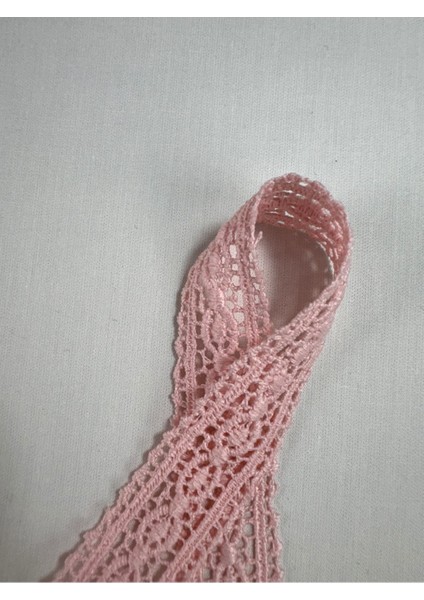Güpür Dantel Pembe 1 Metre modelleri