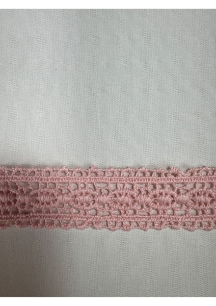 Güpür Dantel Pembe 1 Metre indirimleri