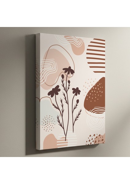 Soyut Botanik Desen Tablosu