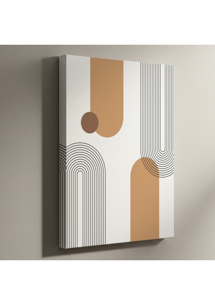 Minimalist Soyut Geometrik Sanat Tablosu