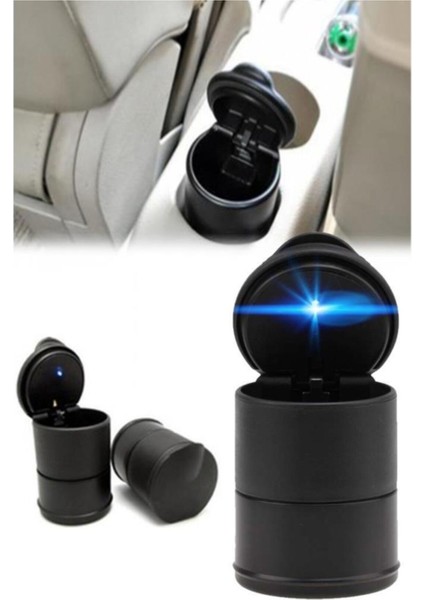 Veıcolı E-Doblo L Araca Uygun LED Işıklı Araç Içi Küllük