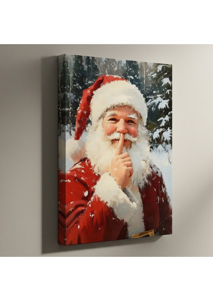 Noel Baba Portresi Tablosu