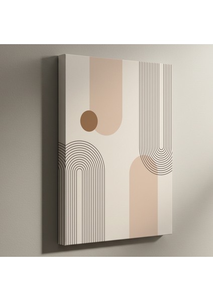 Minimalist Soyut Geometrik Sanat Tablosu