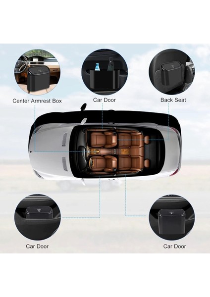 Hyundaı Tucson 1.6 Gdı Style Araca Uygun Araç Içi Çöp Kovası