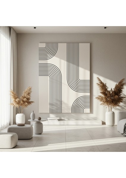 Minimalist Geometrik Sanat Tablosu fırsatları