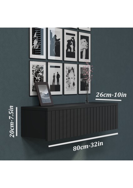 Modern Dresuar Gizli Çekmeceli 80cm Mdf modelleri