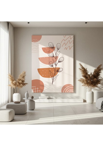 Soyut Bitkisel Desen Tablosu fırsatları