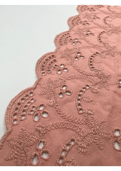 Desenli Rose Güpür