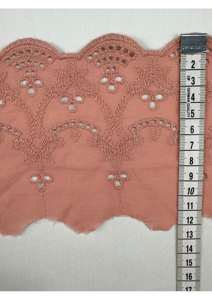 Desenli Rose Güpür