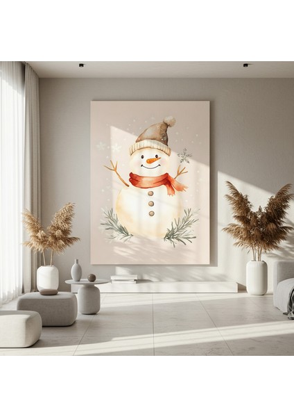 Sevimli Kar Adamı Noel Tablosu fırsatları
