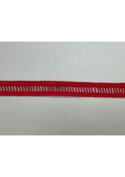 Güpür Merdiven Dantel Kırmızı 1 Metre fırsatları