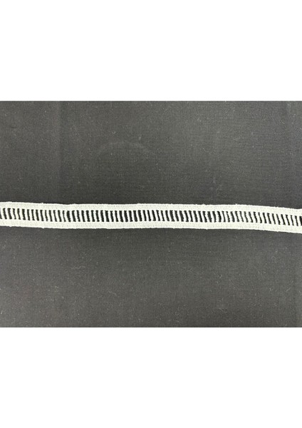 Güpür Dantel Merdiven Beyaz 1 Metre