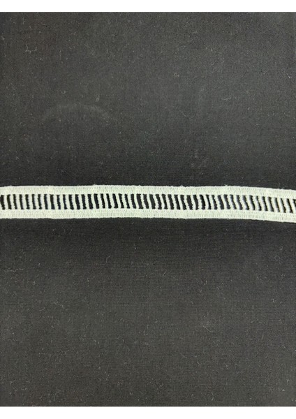 Güpür Dantel Merdiven Beyaz 1 Metre