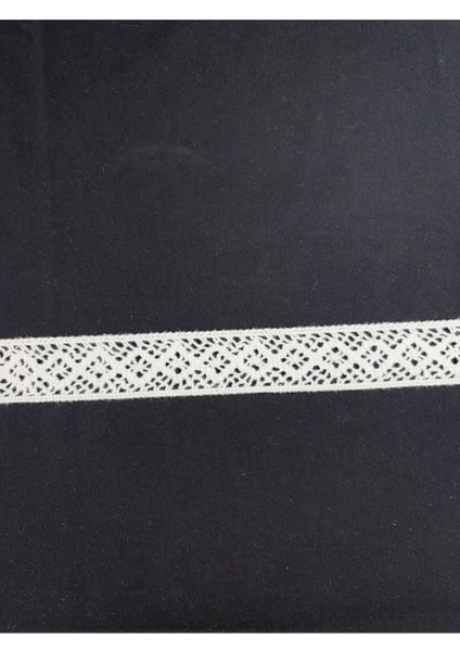 Güpür Dantel Beyaz 1 Metre
