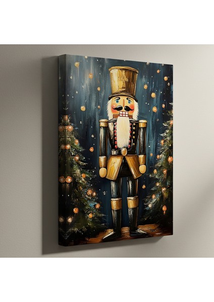 Büyük Bedenli Klasik Noel Kırgısı Tablosu