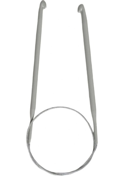 Misinalı Çelik Gagalı Tığ Şiş 2,5 Numara 60 cm