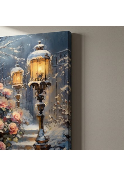 Kış Bahçesi Gül ve Fener Tablosu indirimleri