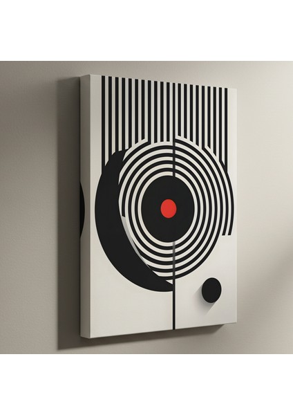 Geometrik Soyut Sanat Tablosu