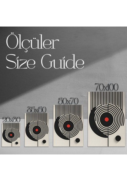 Geometrik Soyut Sanat Tablosu modelleri