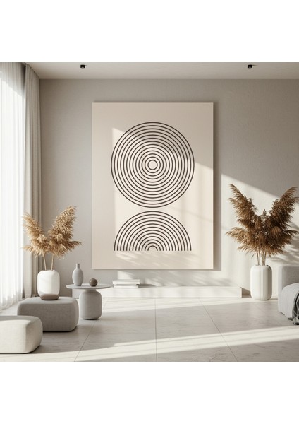 Minimalist Geometrik Sanat Tablosu fırsatları
