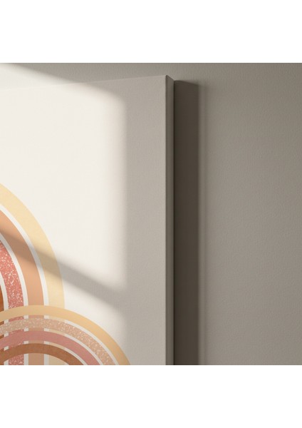 Soyut Renkli Gökkuşağı Desenli Tablo indirimleri