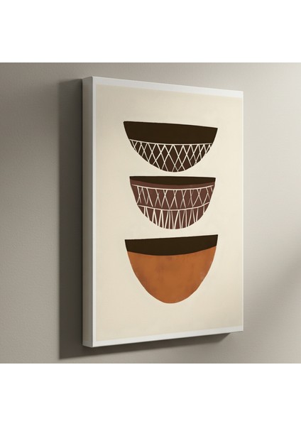 Soyut Geometrik Desen Tablosu