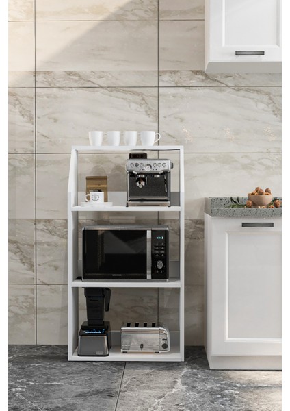 Raflı Mutfak Dolabı,3 Bölme Mikrodalga Dolabı,ergonomik Mutfak TEZGAHI,115CM fiyatları