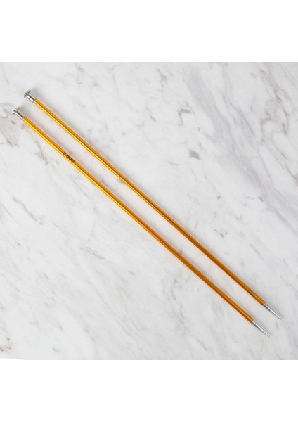 Loren Rythm 5mm Sarı Renkli Metal Örgü Şişi