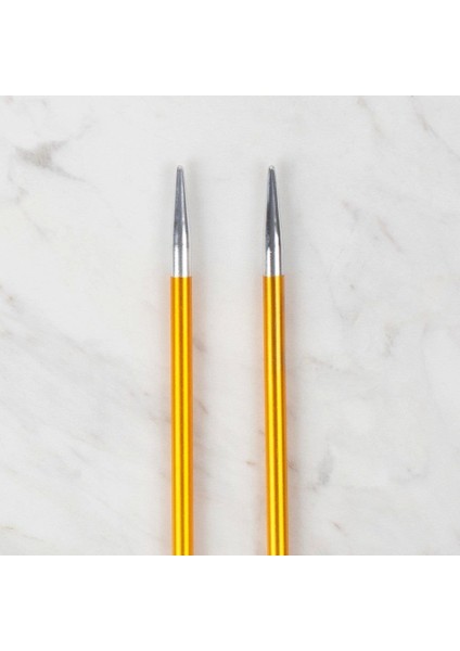 Loren Rythm 5mm Sarı Renkli Metal Örgü Şişi modelleri