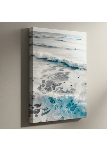 Kumsalda Dalgaların Dansı Tablosu