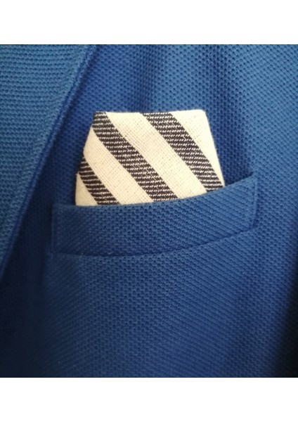 Takım Elbise Cep Mendili Dikişsiz Lüks Keten Kumaş Çizgi Detay fiyatları