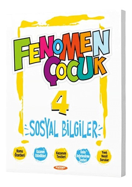 Fenomen Çocuk 4.sınıf Eğitim Seti 6 Kitap 2025-2026 modelleri