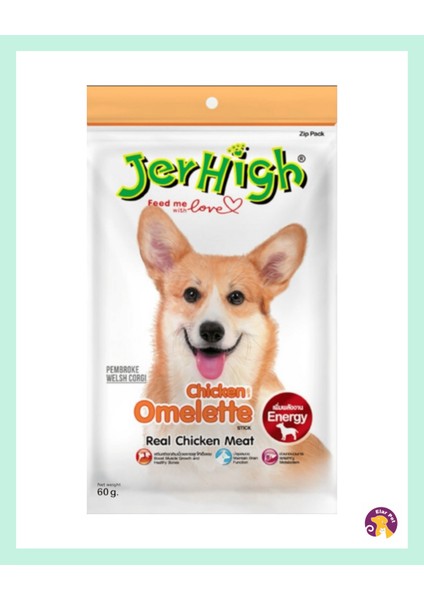 Yumurta ve Tavuk Eti Köpek Ödül Maması (60G)