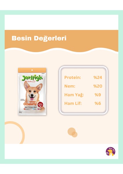 Yumurta ve Tavuk Eti Köpek Ödül Maması (60G) indirimleri