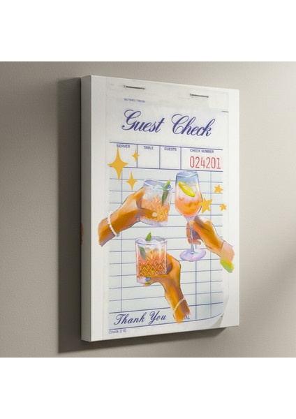 Aperol Spritz ve Yaz Akşamları Illüstrasyon Tablosu