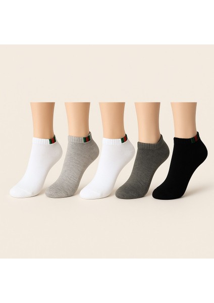 Plus Scorpion Erkek Pamuklu Çorap 5’li Paket – 40-44 Numara – Farklı Renk Kombinasyonları – Nefes Alabilir – Günlük ve Spor Kullanım