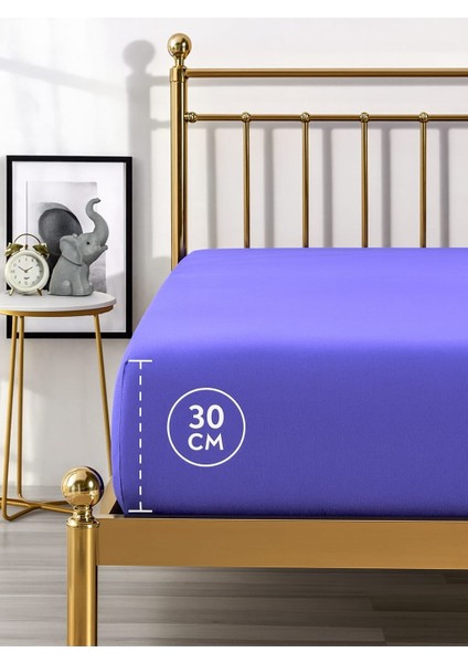 %100 Pamuklu Tek Veya Çift Kişilik Lastikli Çarşaf (Fitted Jersey/penye Çarşaf) fiyatları