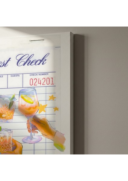 Aperol Spritz ve Yaz Akşamları Illüstrasyon Tablosu indirimleri