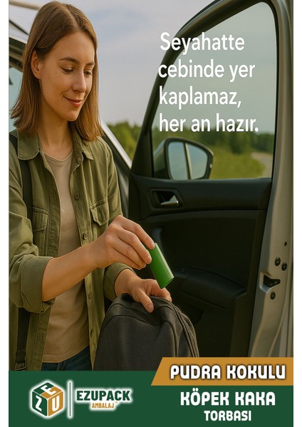 15 Rulo Kedi Köpek Kaka Poşeti Kutulu Pudra Kokulu Kaka Torbası Pet Evcil Hayvan 300 Dışkı Poşet