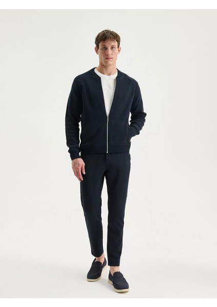 Standart Kalıp Kolej Yaka Erkek Triko Hırka (W5) fiyatları