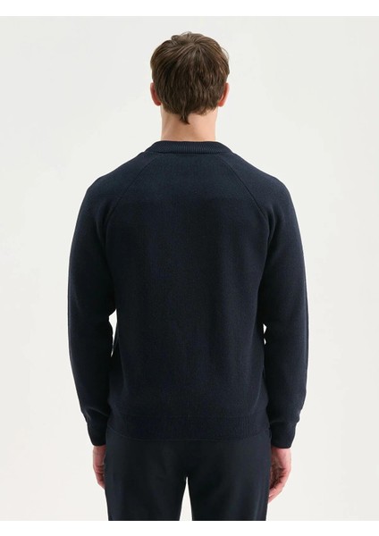 Standart Kalıp Kolej Yaka Erkek Triko Hırka (W5) fırsatları