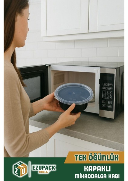 12'li Yuvarlak Mikrodalga ve Difrize Uygun Saklama Kabı Seti Buzluk Plastik Kap Derindondurucu 500ML modelleri