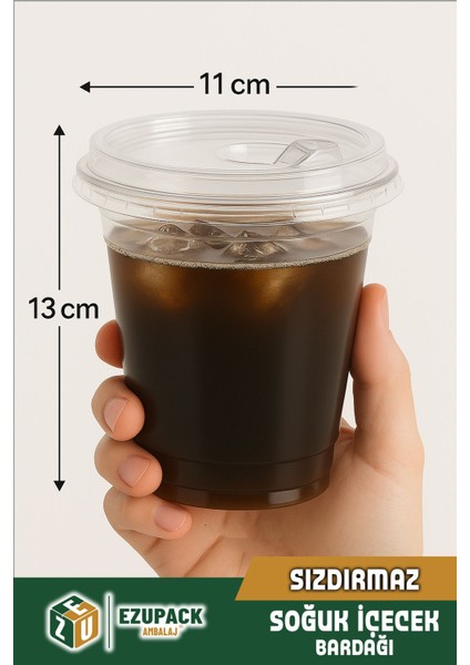 50Lİ 350 cc Kapaklı Sert Plastik Bardak Pet Bardak Limonata Soğuk Içecek Kahve Latte Bardağı fiyatları