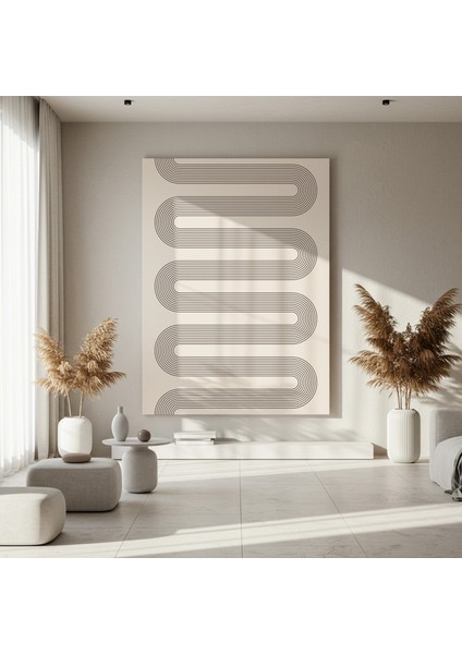 Minimalist Geometrik Sanat Tablosu fırsatları