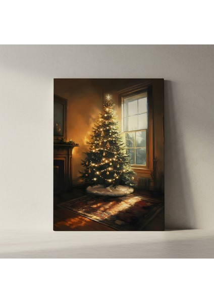 Kış Güneşi ve Noel Ağacı Tablosu fiyatları