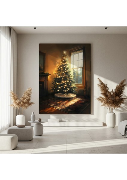 Kış Güneşi ve Noel Ağacı Tablosu fırsatları