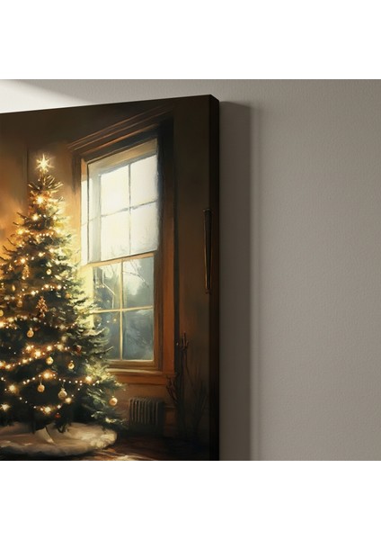 Kış Güneşi ve Noel Ağacı Tablosu indirimleri